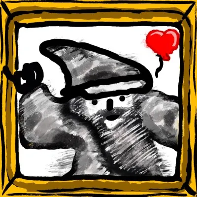 Wizard With Balloon