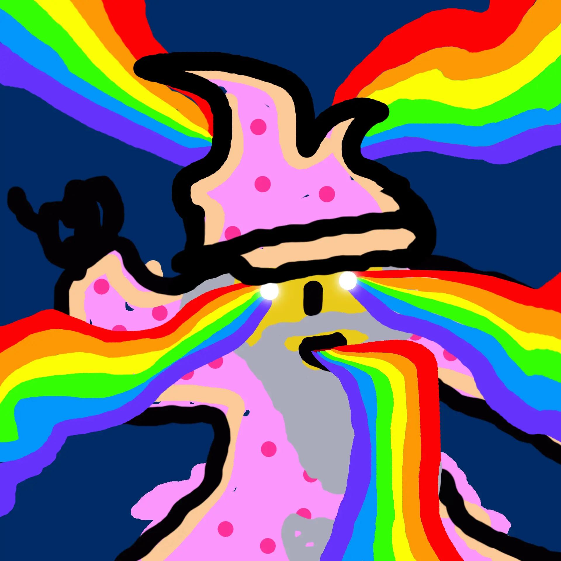 Cosmic Rainbow Wizard
