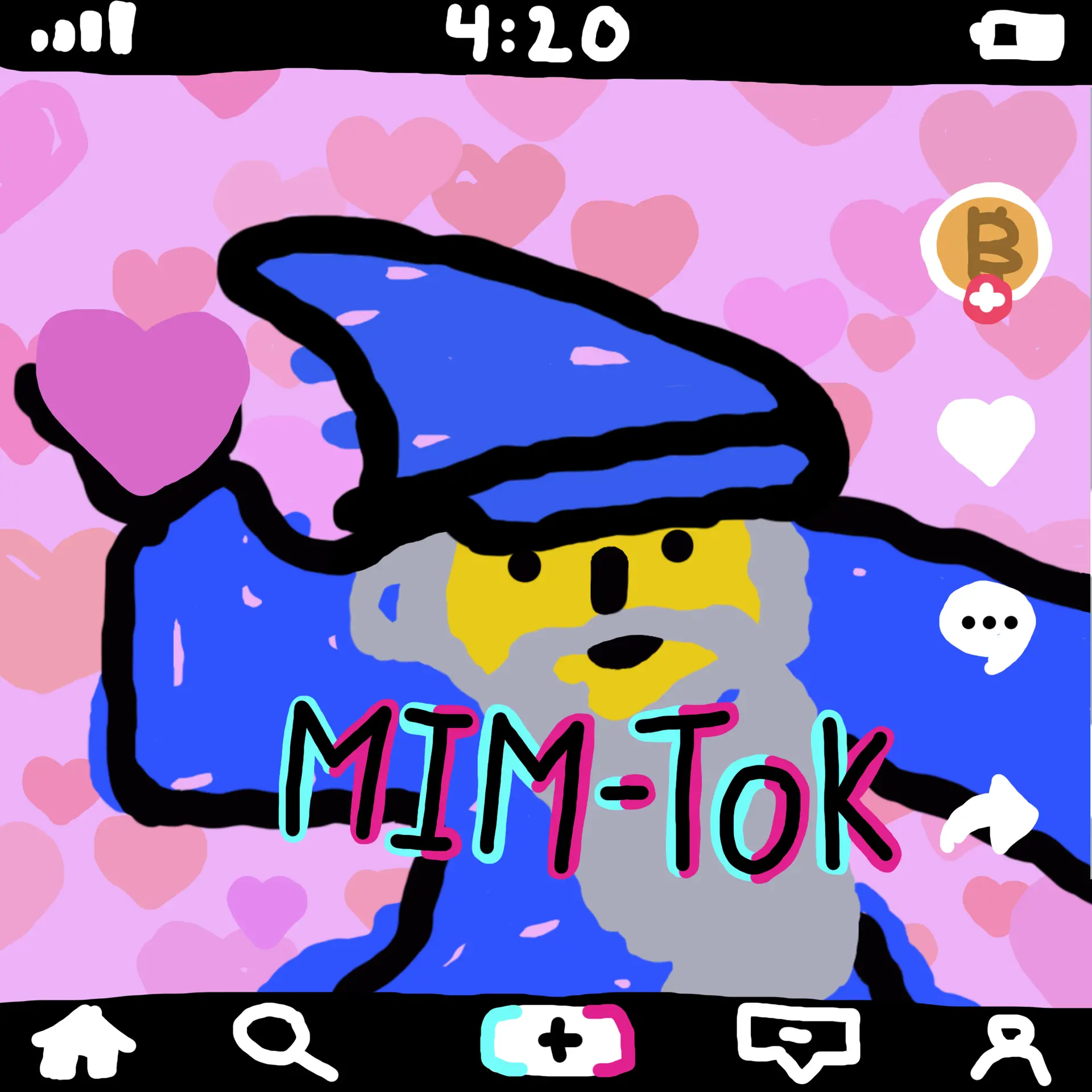 MimTok Wizard Scroll