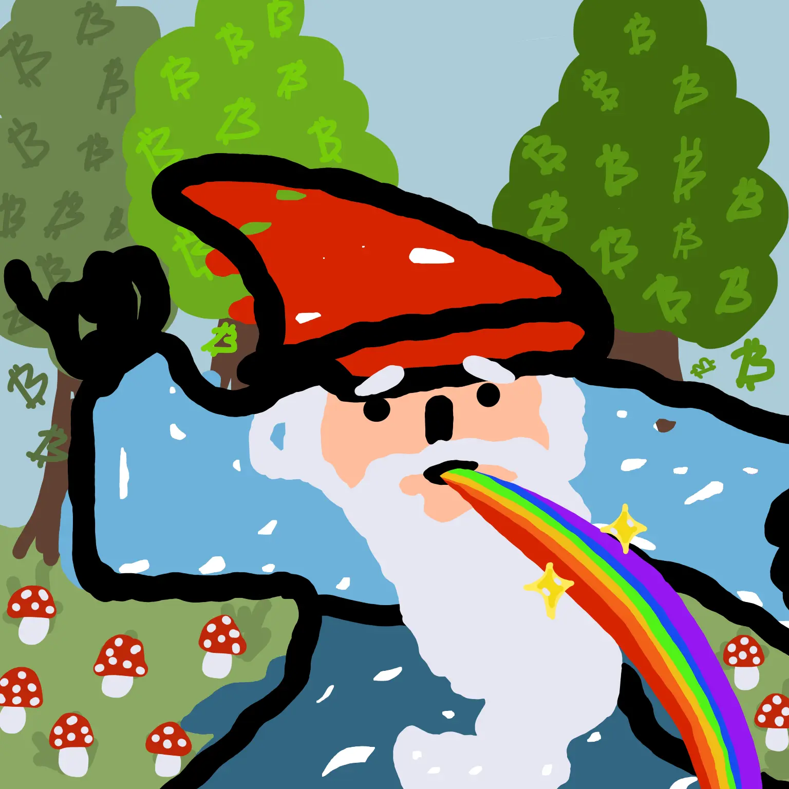 Rainbow Spell Burst